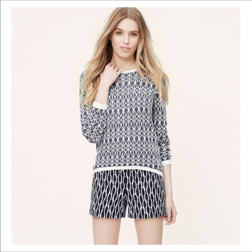Loft 100% linen sweater